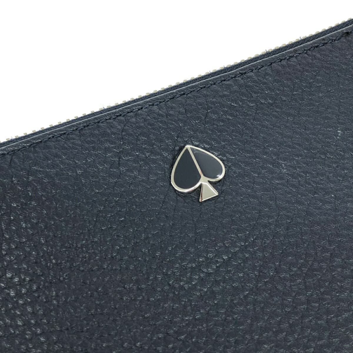 Kate Spade Shoulder Bag Leather Navy Women's 4