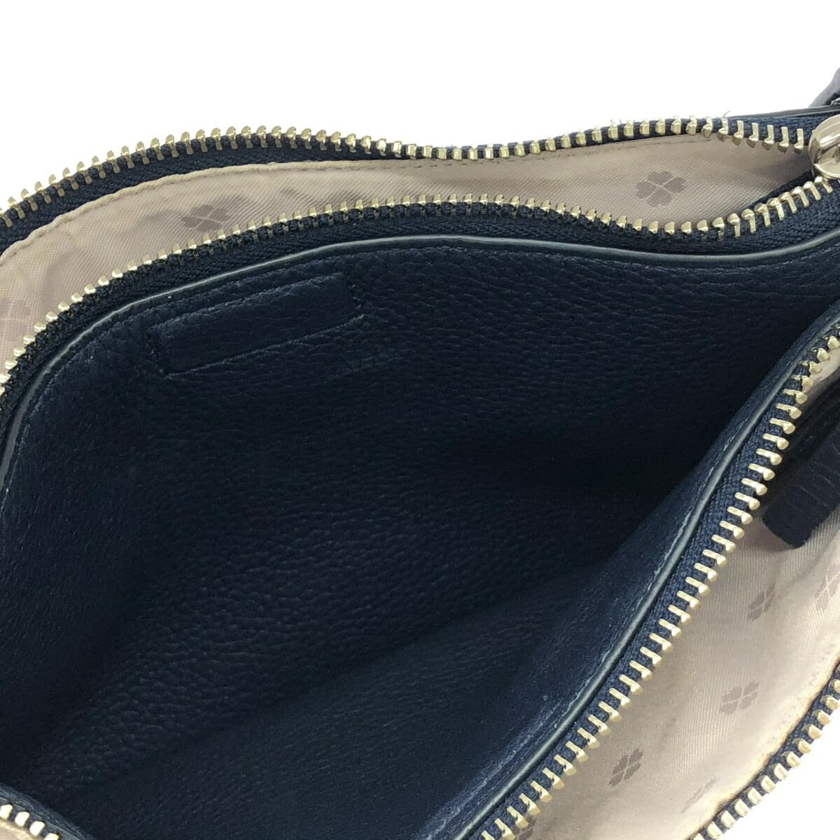 Kate Spade Shoulder Bag Leather Navy Women's 8