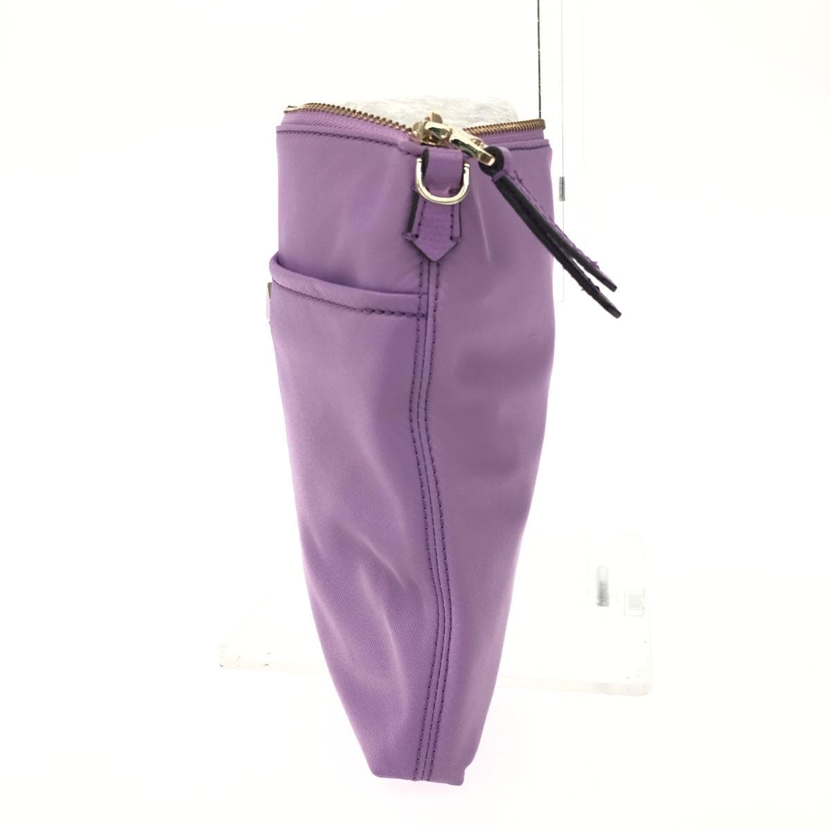 Kate Spade Nylon Shoulder Bag Purple Ladies 3