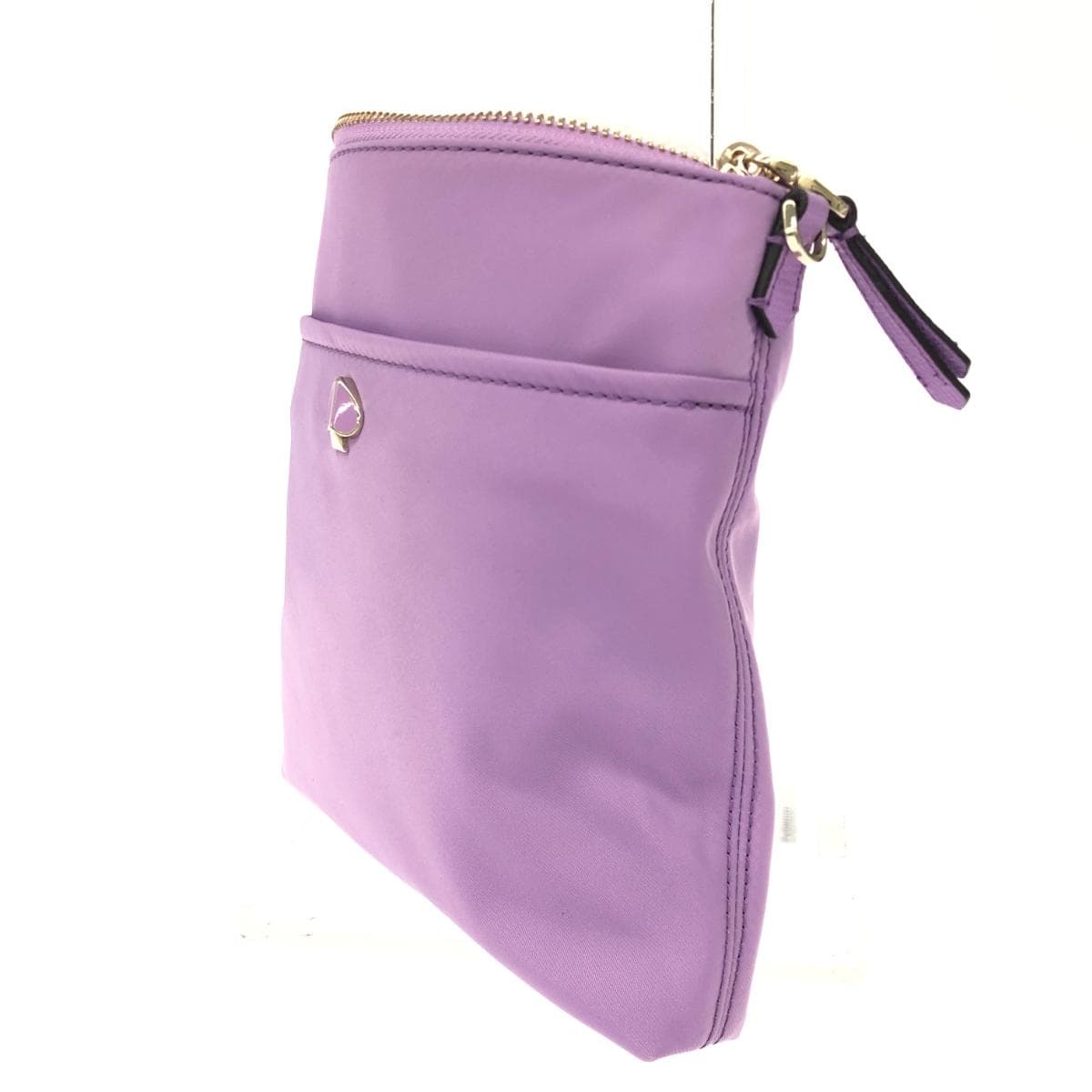Kate Spade Nylon Shoulder Bag Purple Ladies 4