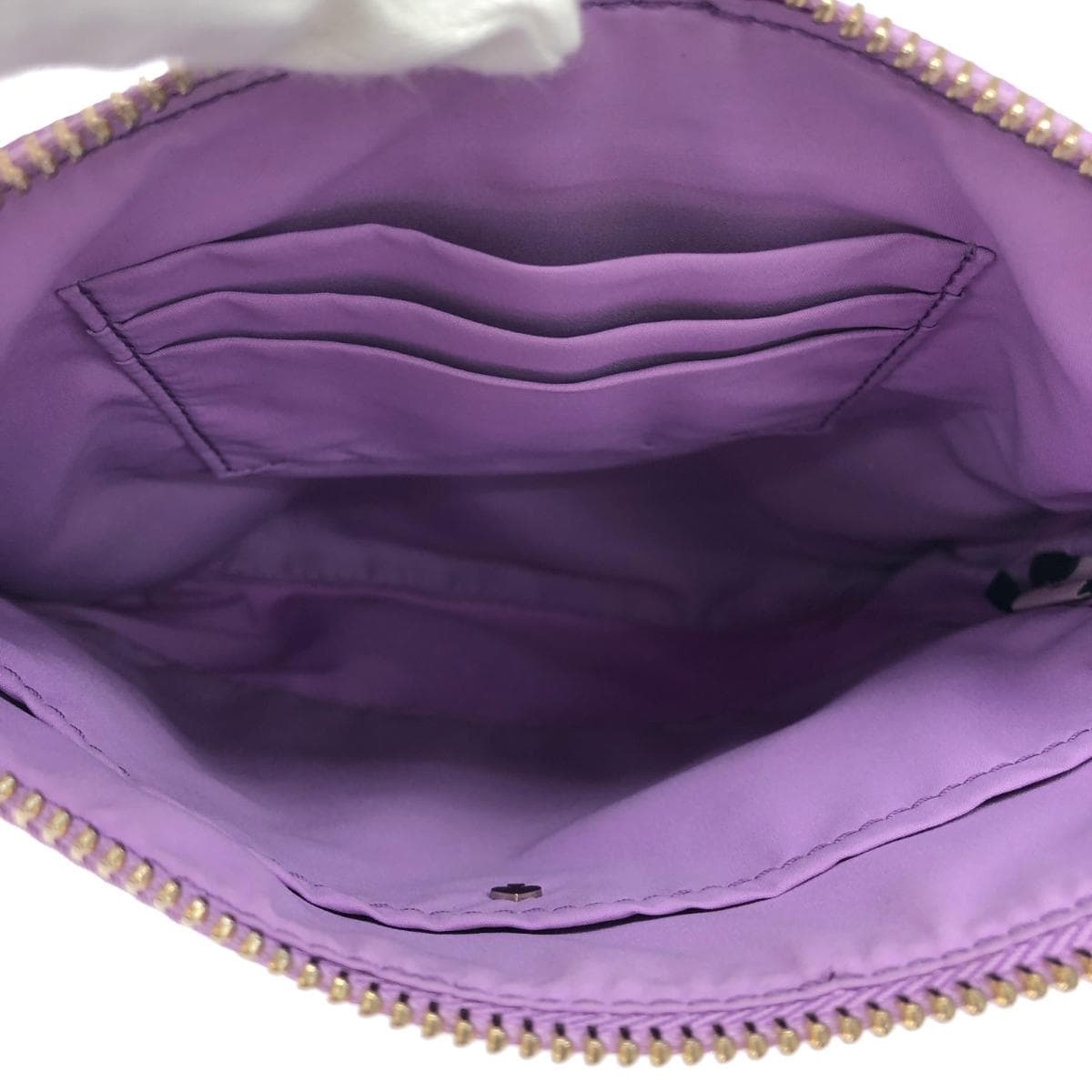 Kate Spade Nylon Shoulder Bag Purple Ladies 5