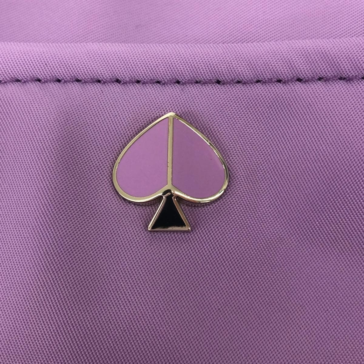 Kate Spade Nylon Shoulder Bag Purple Ladies 7