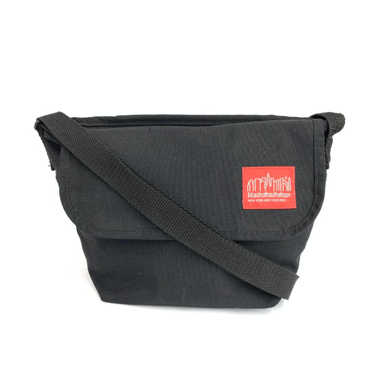 Manhattan Portage shoulder bag logo nylon black unisex