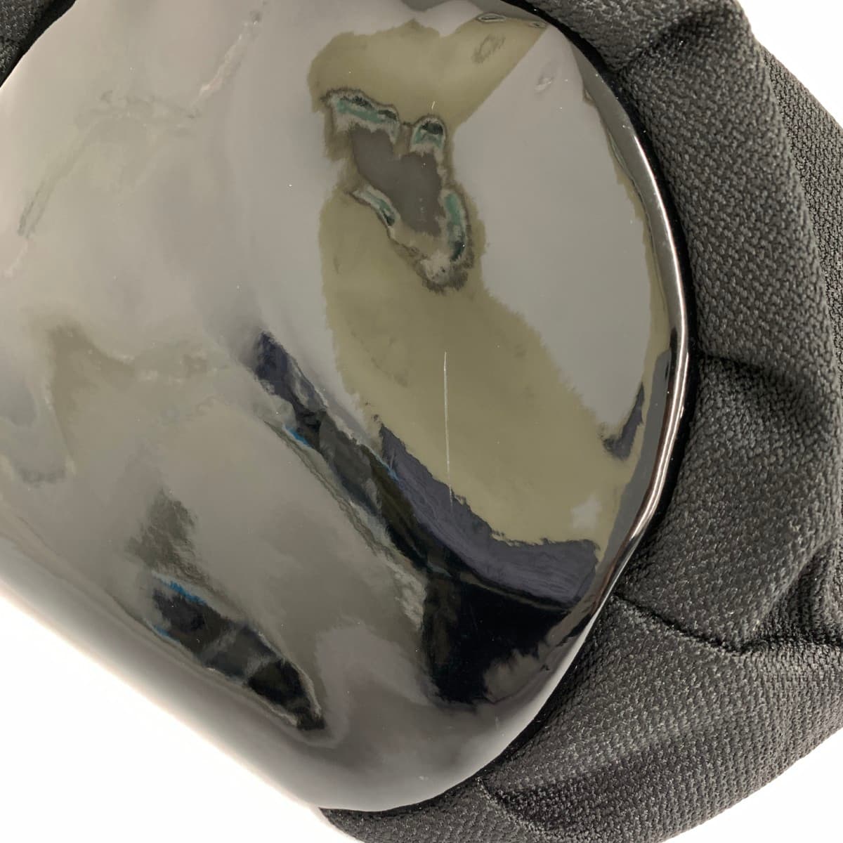 MARY QUANT Tote Bag Good Condition Daisy Nylon Black Ladies 8