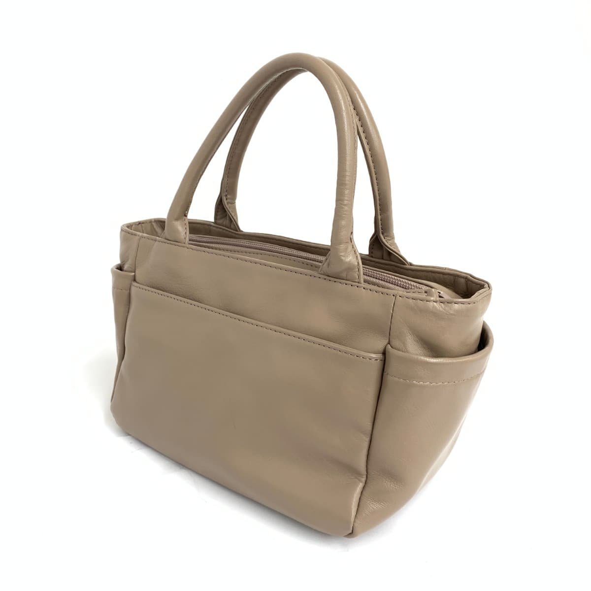 Kitamura Mini Tote Bag Leather Brown Women's 3