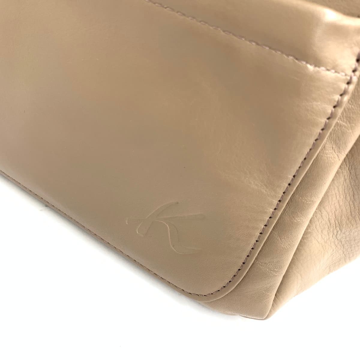 Kitamura Mini Tote Bag Leather Brown Women's 5