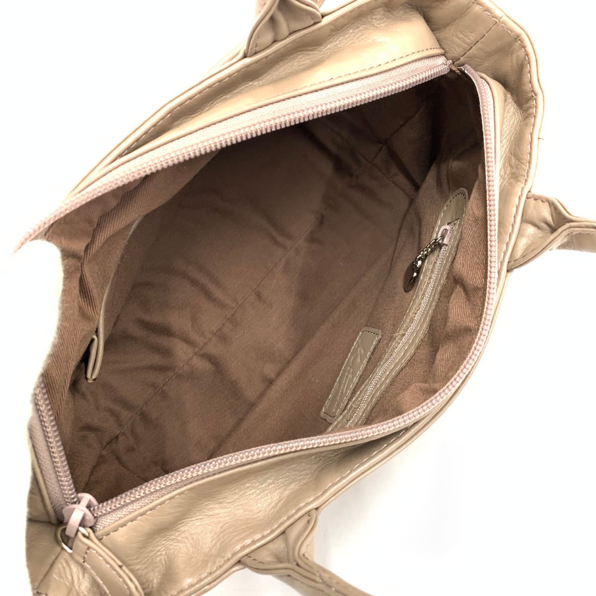 Kitamura Mini Tote Bag Leather Brown Women's 6