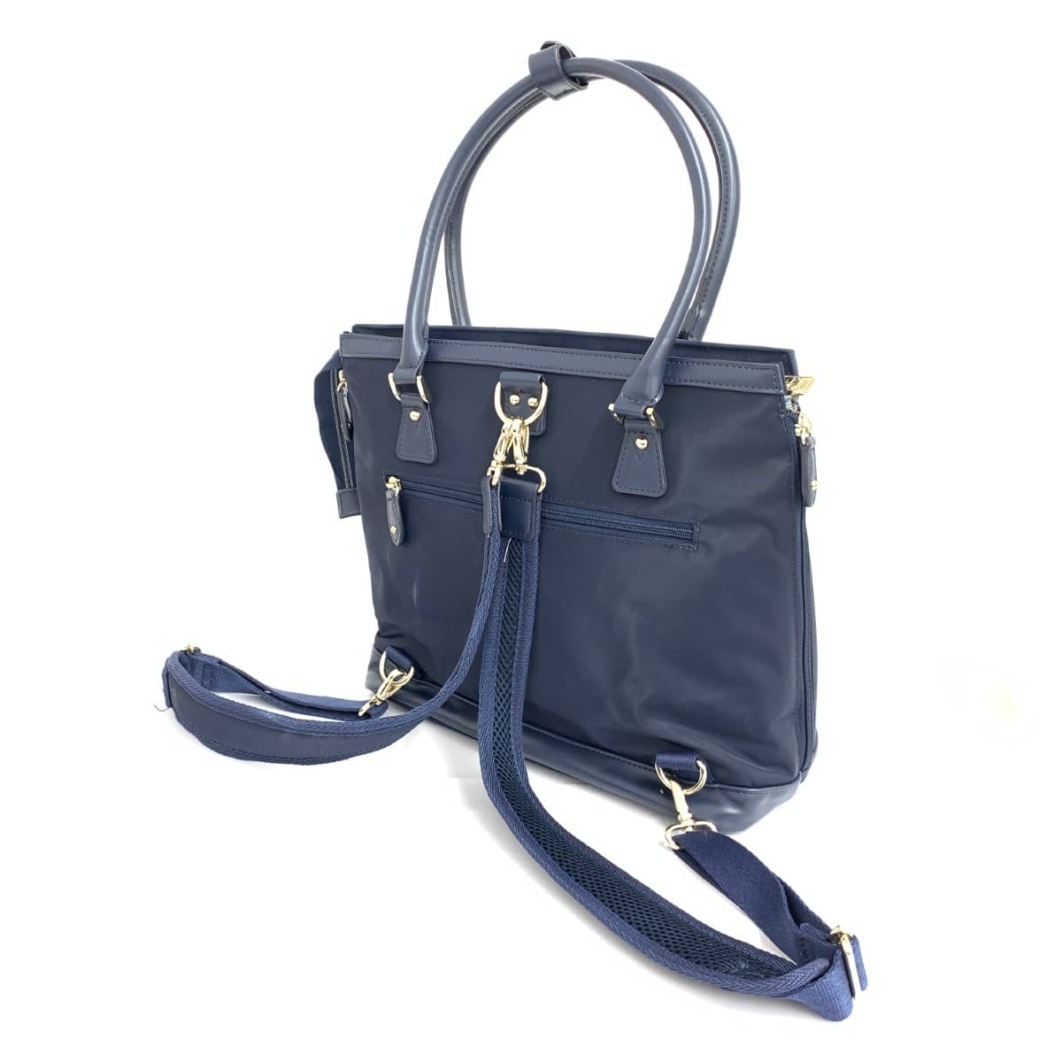 Kinloch Anderson Multiway Backpack Nylon Navy for Women 3