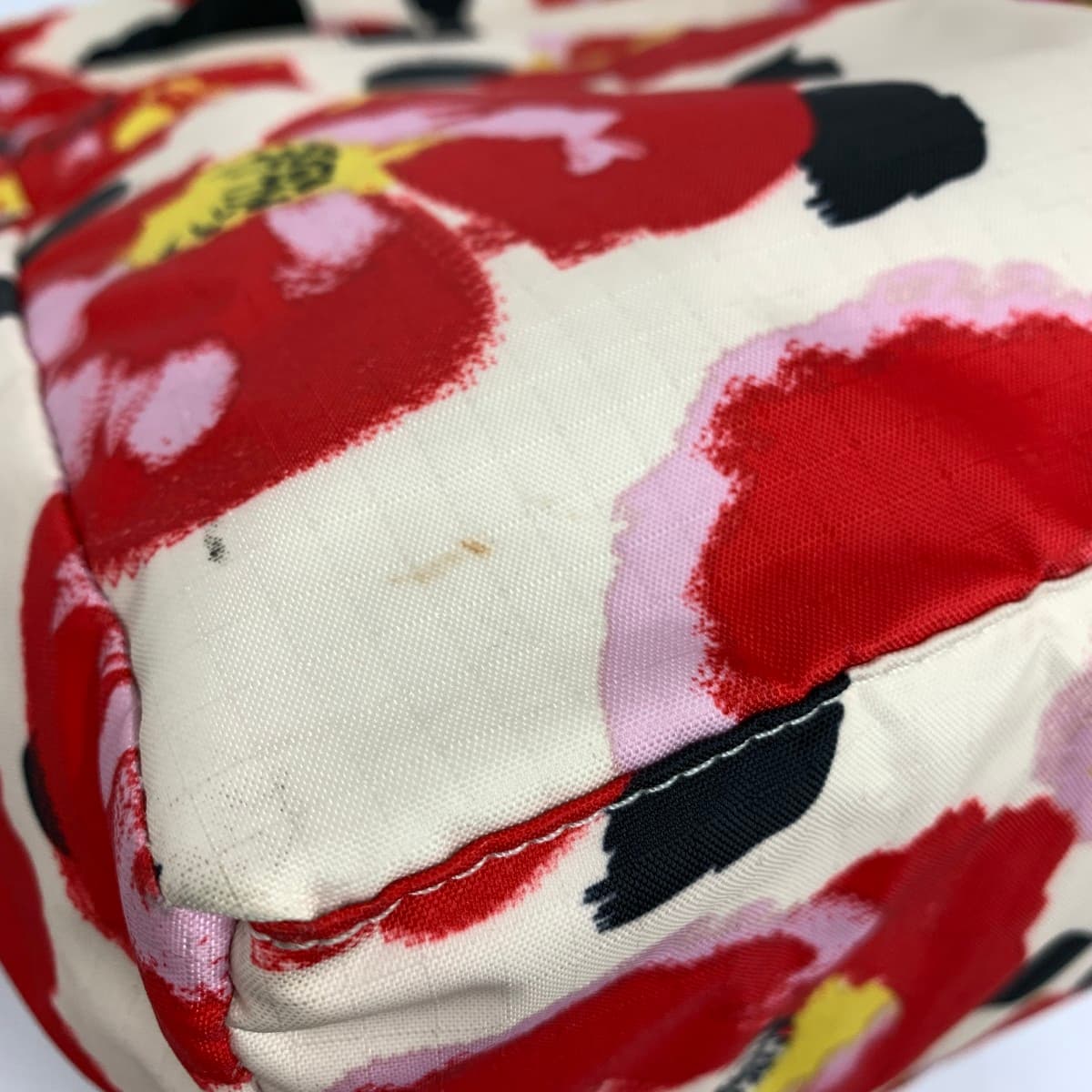 LeSportsac Tote Bag Floral Pattern Nylon Beige Women's 8