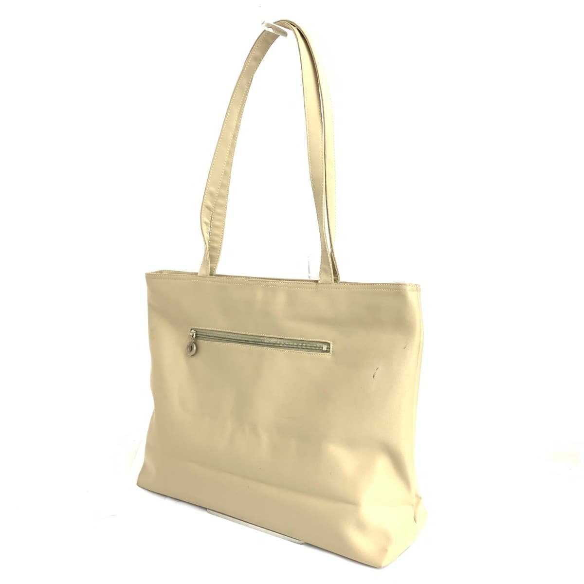ELLE LELLE Tote Bag Logo Nylon Beige Women's 3