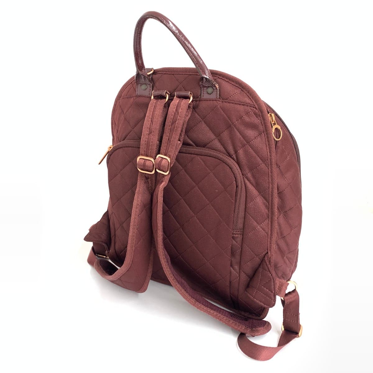 Kanana Project Quilted Backpack Bordeaux for Women 3