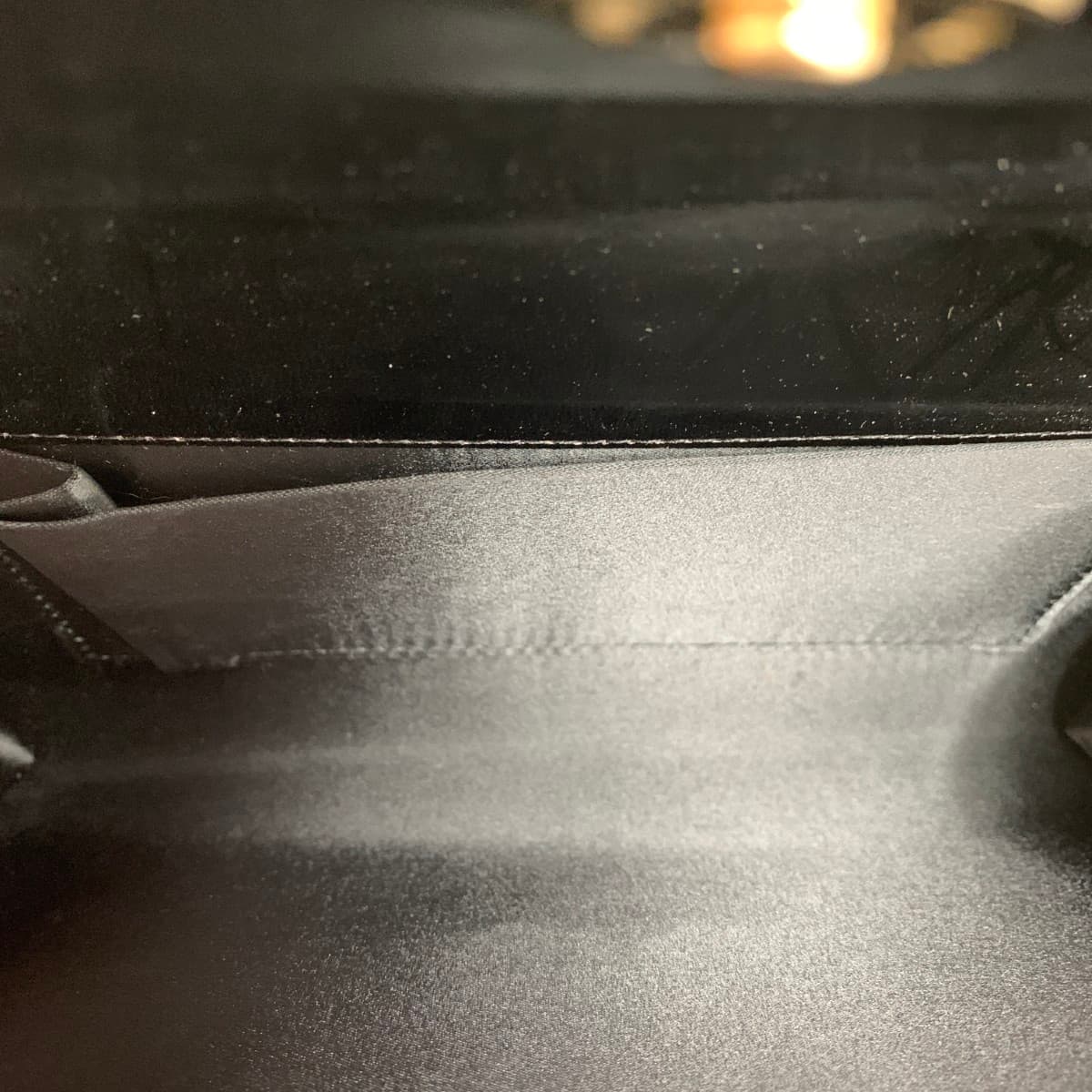 chain clutch bag Chain Clutch Bag Chain Clutch Bag Resin/Leather Black Women's 4