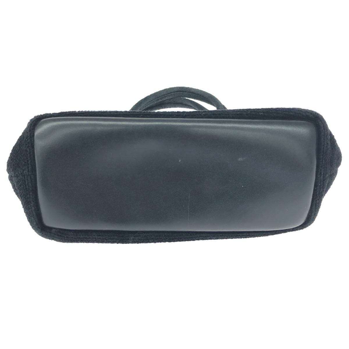 FEILER Mini Tote Bag Floral Pattern / Chenille Weave / Black 6