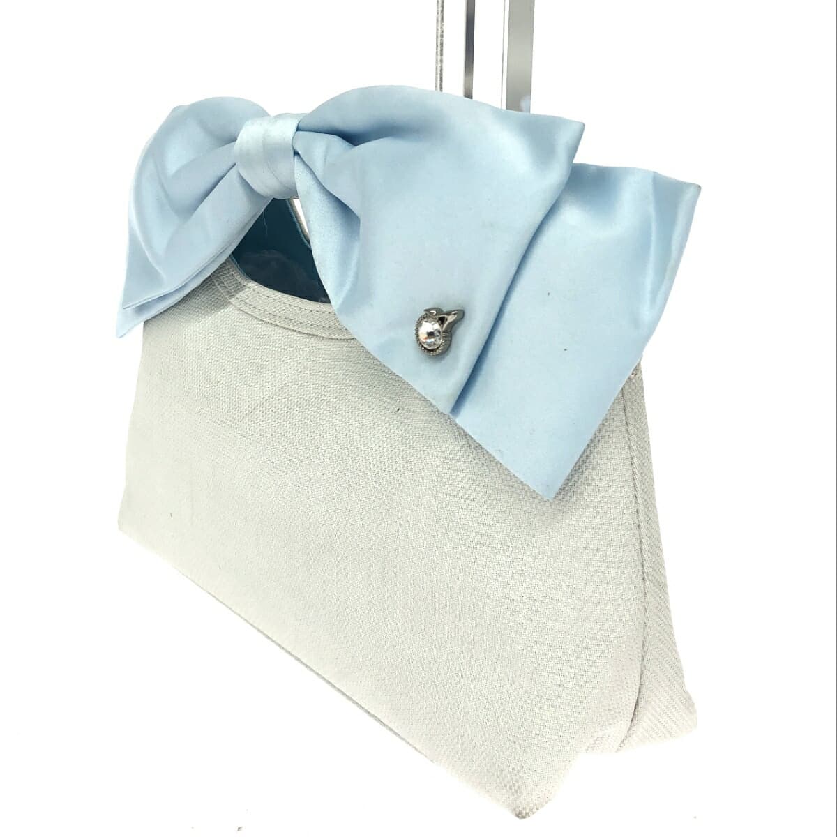 DIANA 2WAY Handbag / Disney Collaboration Ribbon / PVC / White Princess Line 4