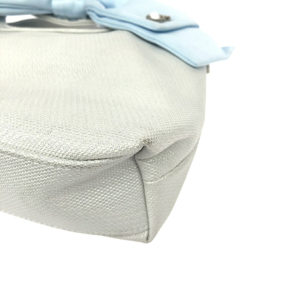 DIANA 2WAY Handbag / Disney Collaboration Ribbon / PVC / White Princess Line 7