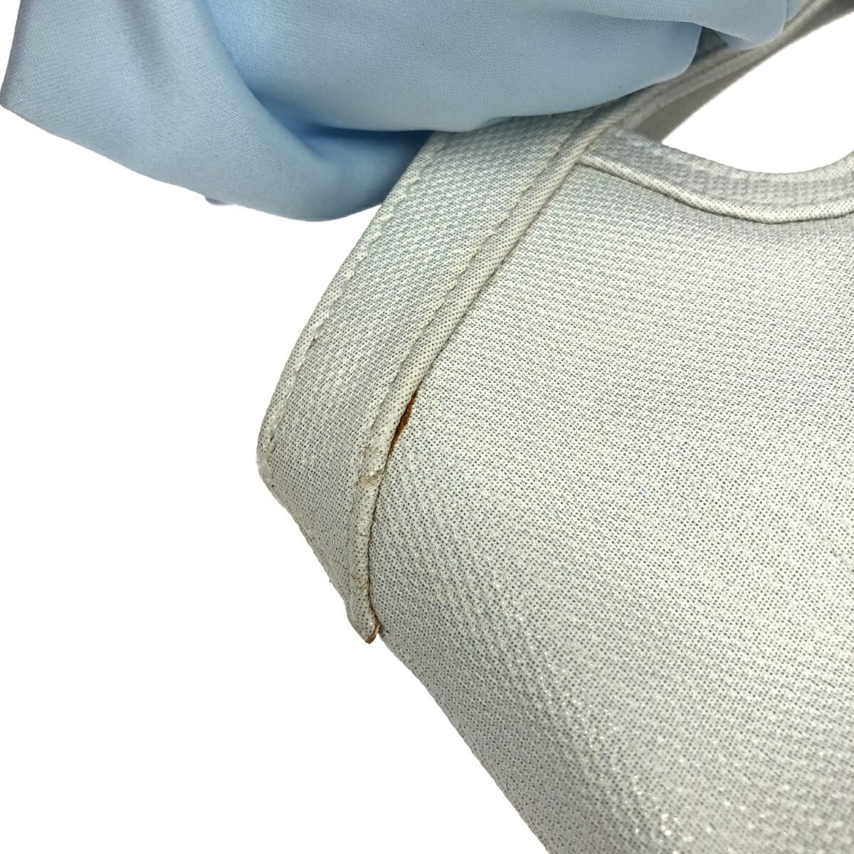 DIANA 2WAY Handbag / Disney Collaboration Ribbon / PVC / White Princess Line 8