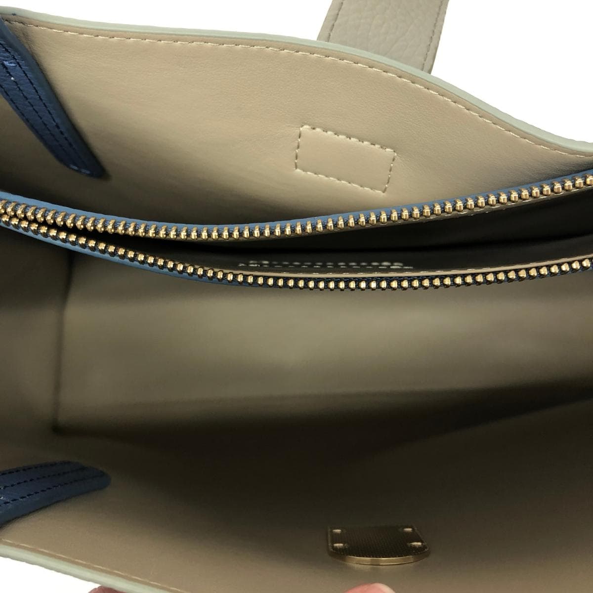 FURLA Tote Bag L/Sofia Leather/Light Blue BATUPRS 4