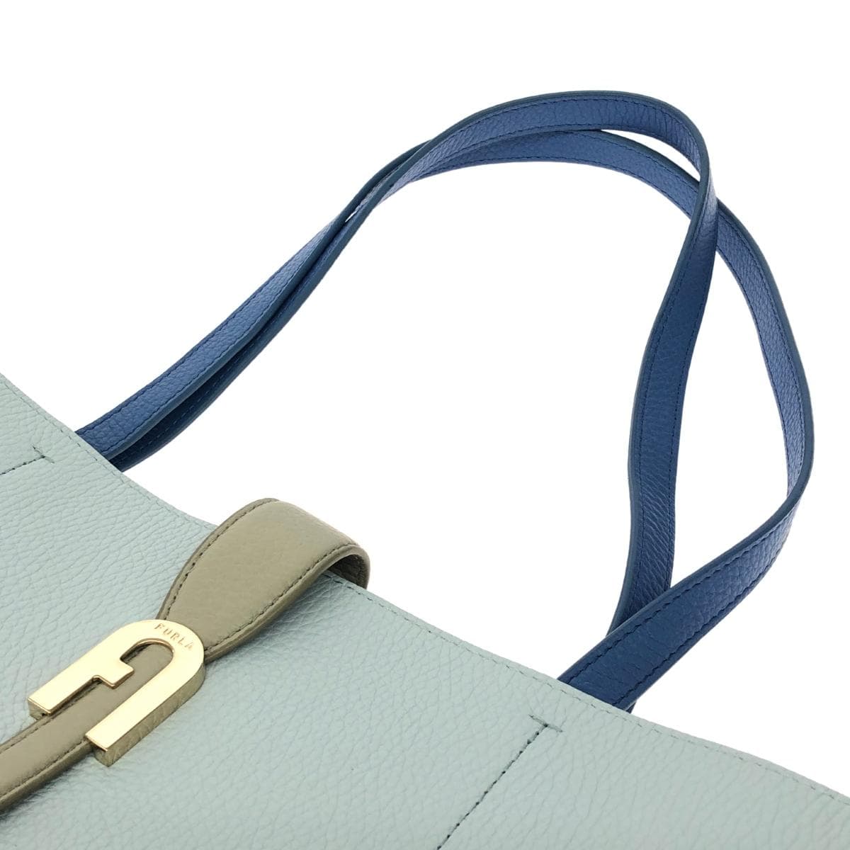 FURLA Tote Bag L/Sofia Leather/Light Blue BATUPRS 6