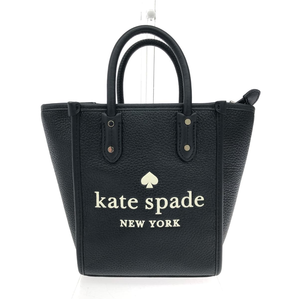 Kate Spade 2WAY Mini Handbag / Ella Good Condition Pebbled Leather / Black K7295 2