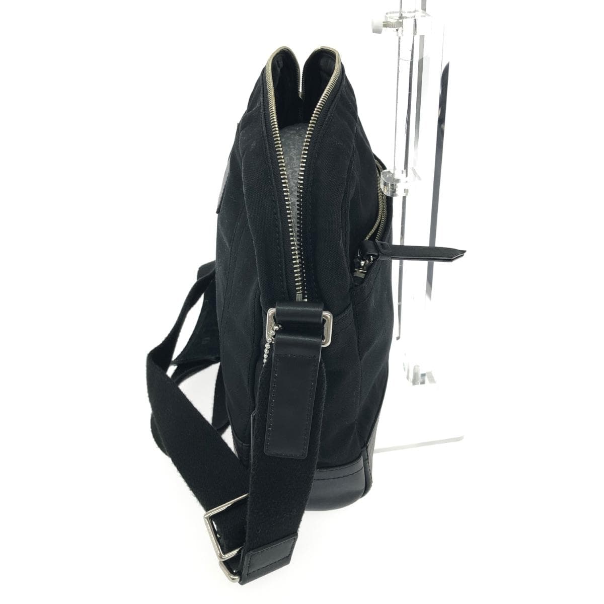 COACH Coach Shoulder Bag Crossbody/Canvas/Black F15067 2