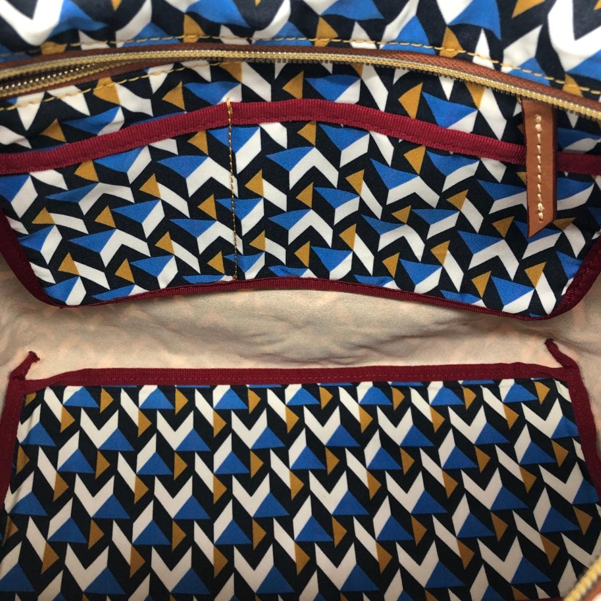 ROBERTA PIERI Tote Bag Tatami / Made in Italy / Nylon Blue Women's 4