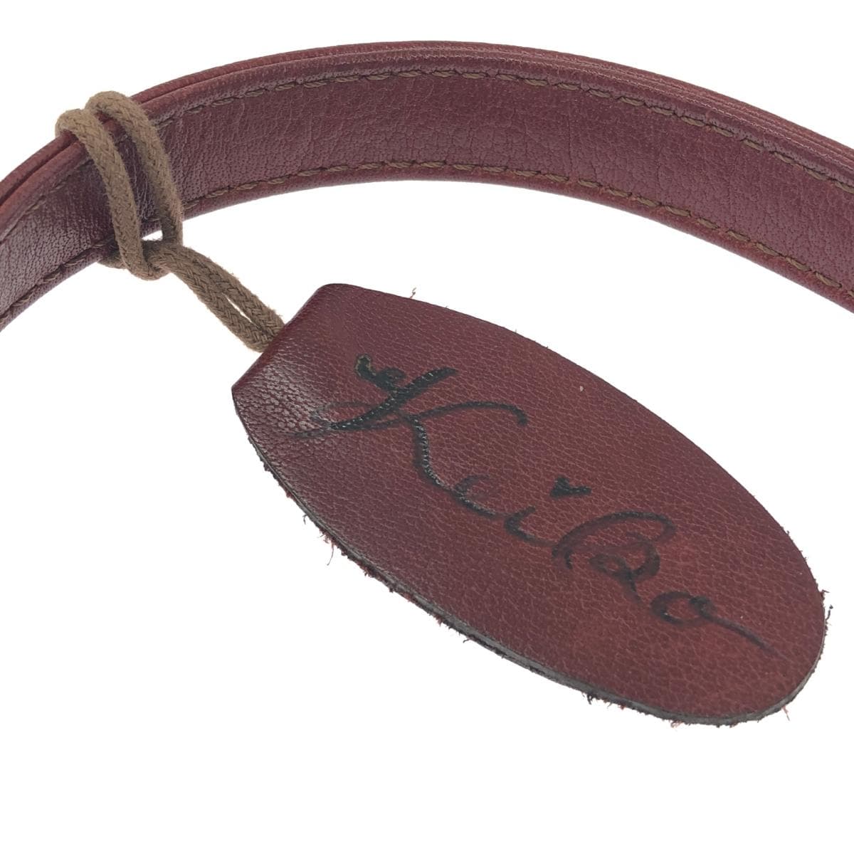 IBIZA Ibiza Shoulder Bag Mesh/Leather Bordeaux Ladies 6