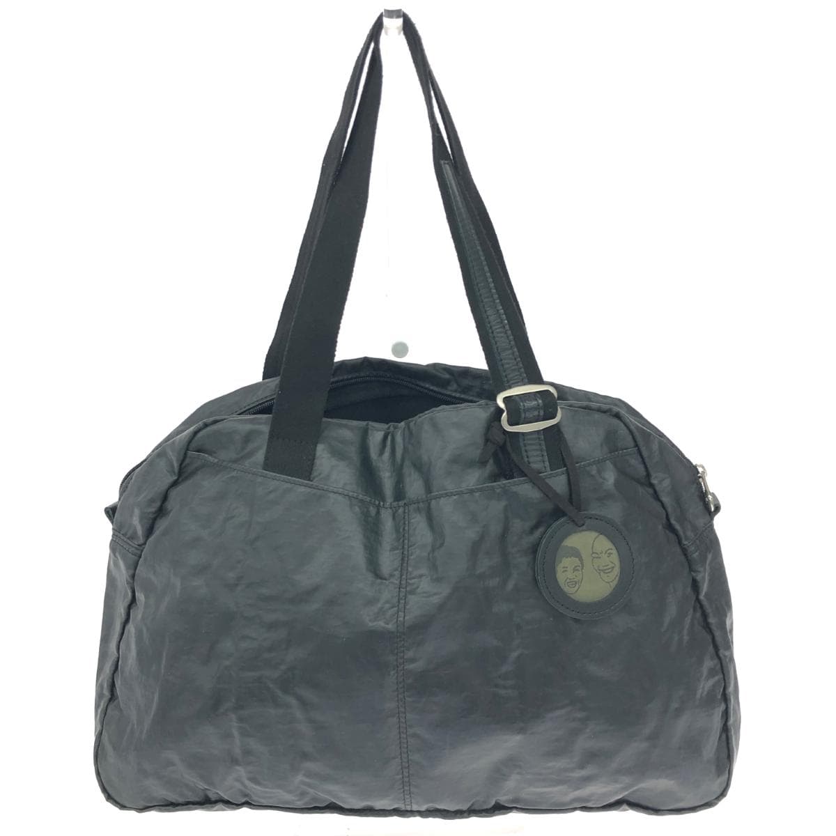 jack gomme Mini Boston Bag Nylon Black Unisex