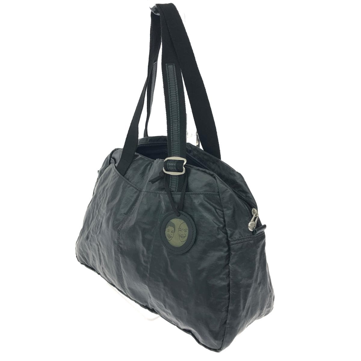 jack gomme Mini Boston Bag Nylon Black Unisex 3
