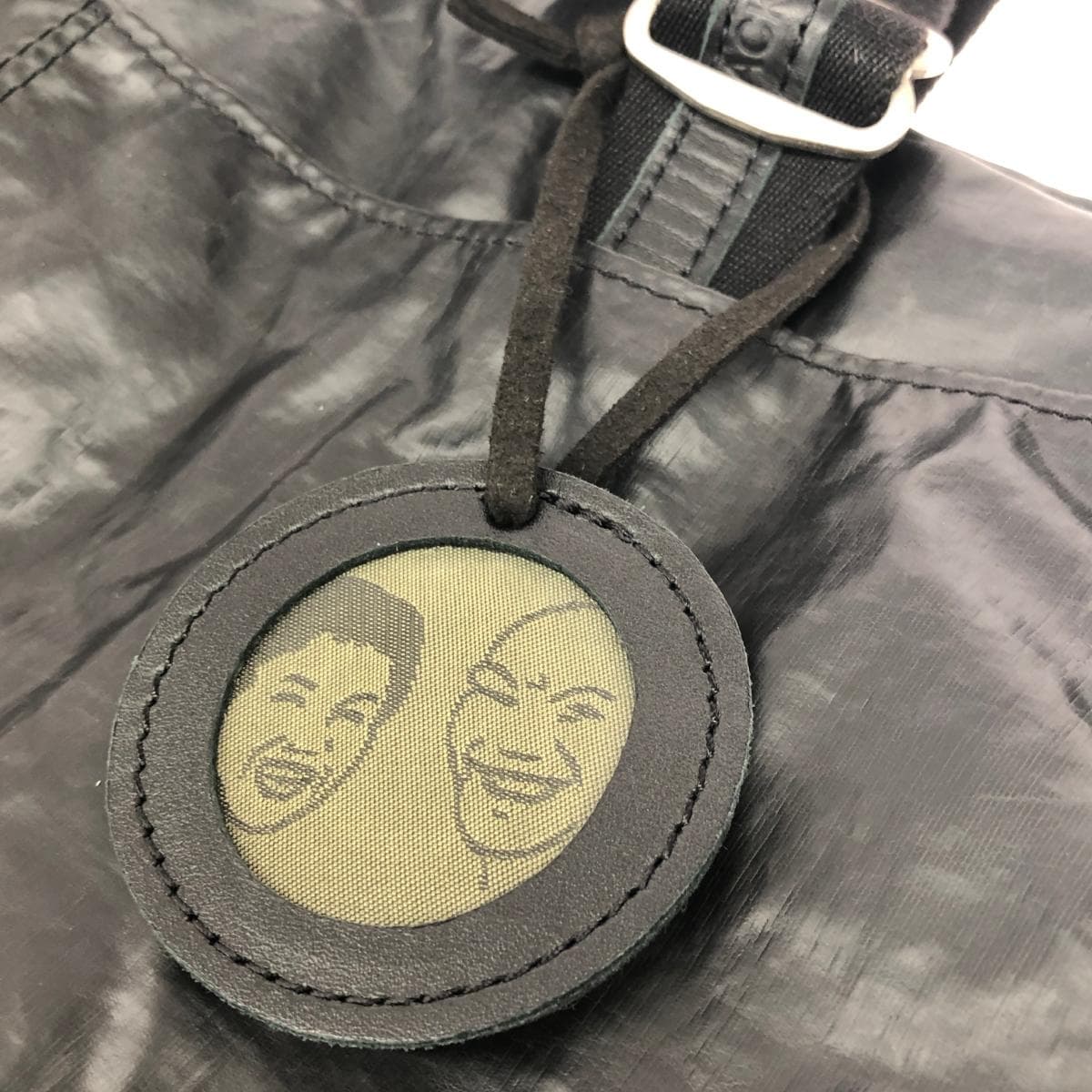 jack gomme Mini Boston Bag Nylon Black Unisex 6