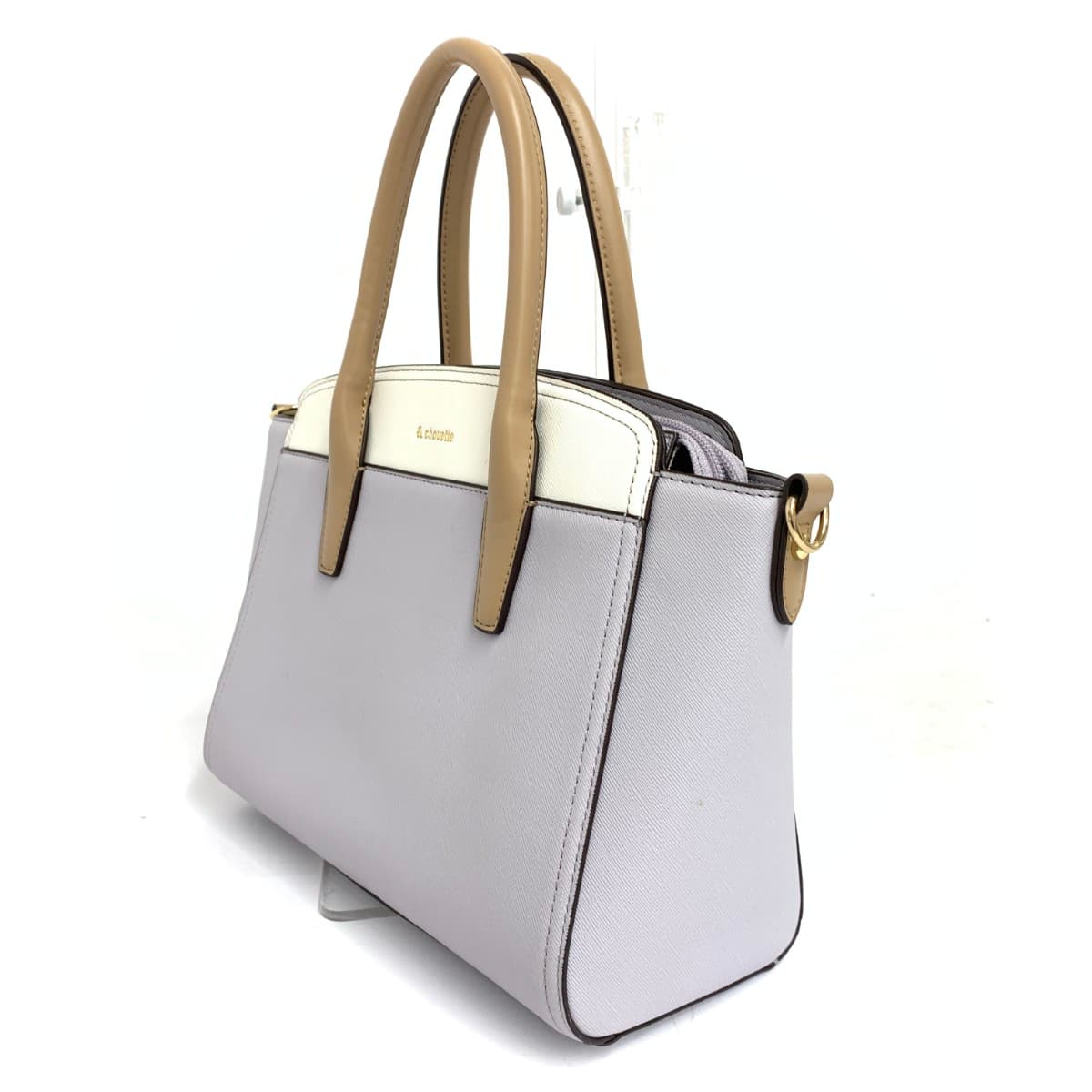 & chouette And Juette And Shuette / 2WAY Bag PVC Purple Ladies 4