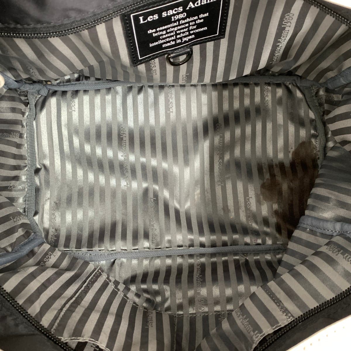 LES SACS ADAM Tote Bag Paint White/Beige Women's 4