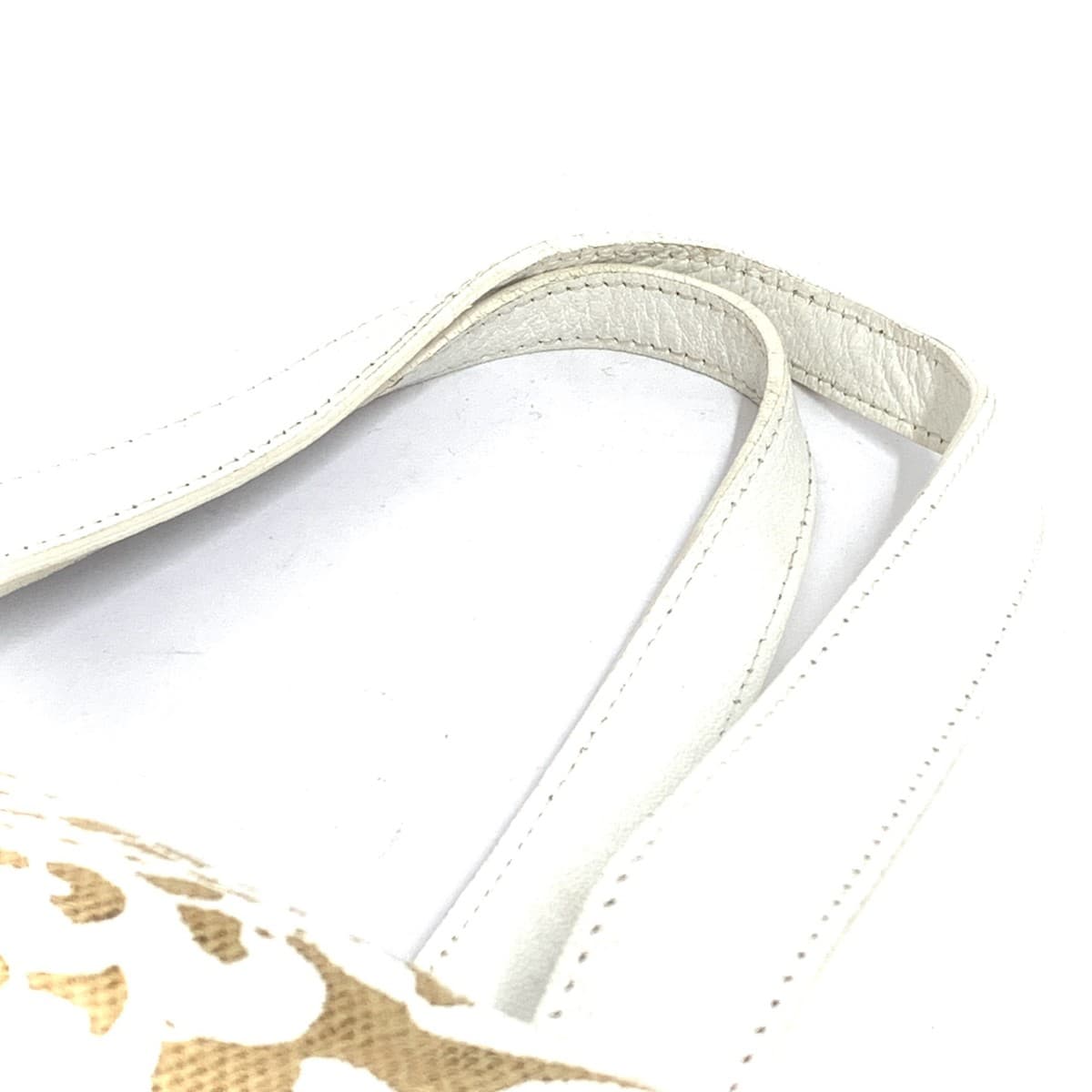 LES SACS ADAM Tote Bag Paint White/Beige Women's 6