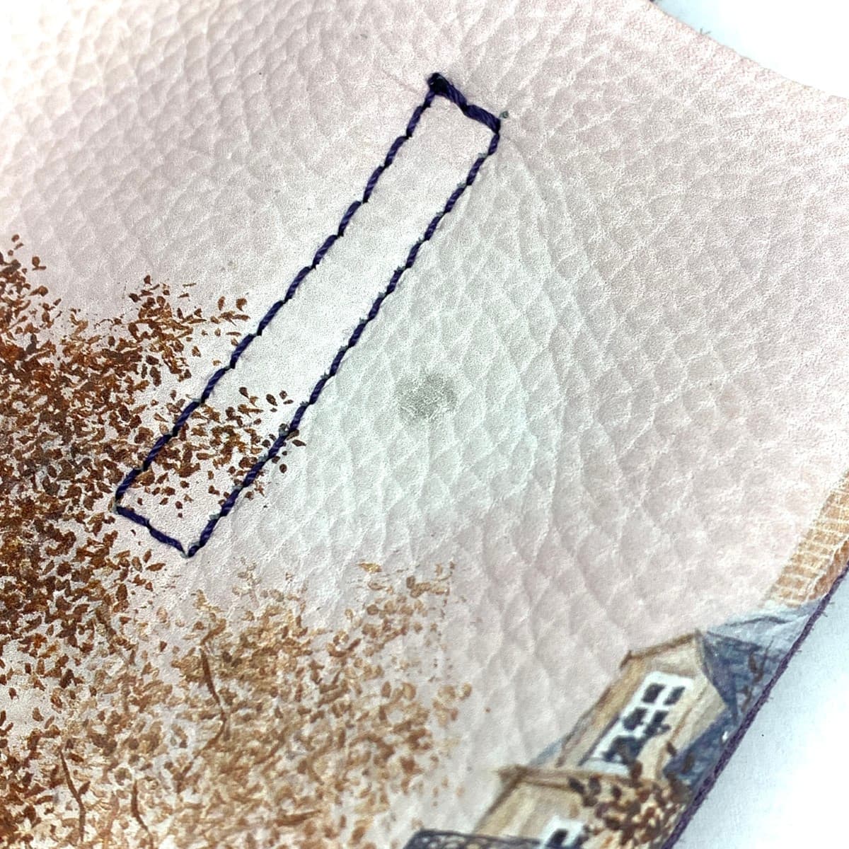 Fabienne Delacroix 2WAY Bag Fabienne Delacroix Print/Leather Purple Ladies 6