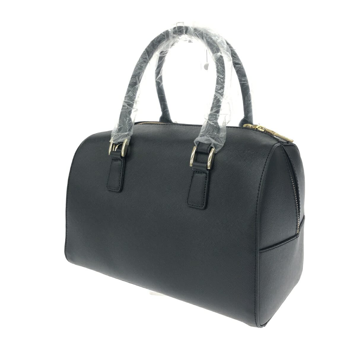 Jiyuuku 2WAY Bag, unused item, PVC, black, ladies 3