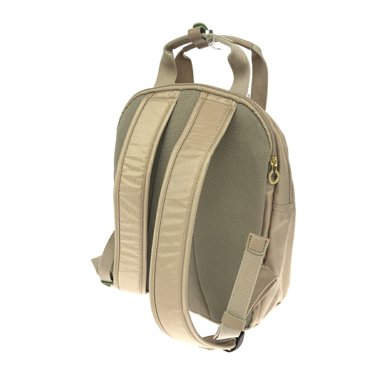 Marie Claire backpack in good condition, nylon, beige, women's 3