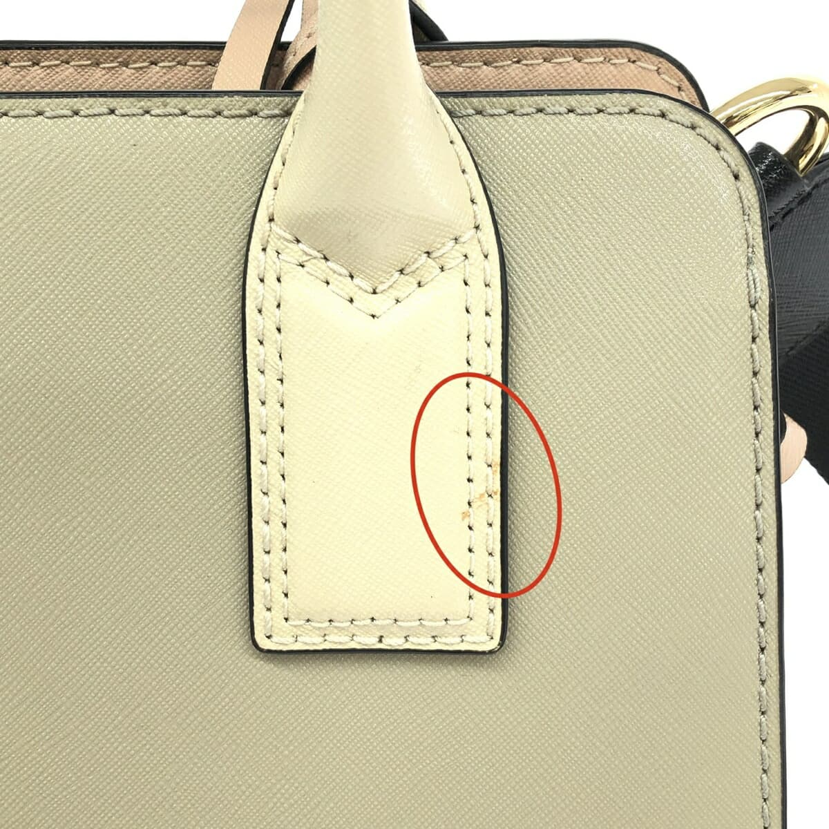 MARC JACOBS Little Big Shot PVC Gray Women's 9