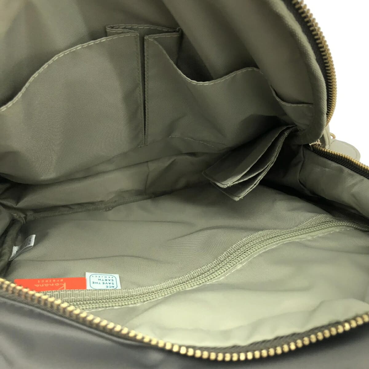 Kanana Project Backpack in Excellent Condition, Nylon 11942, Gray, Women's 6