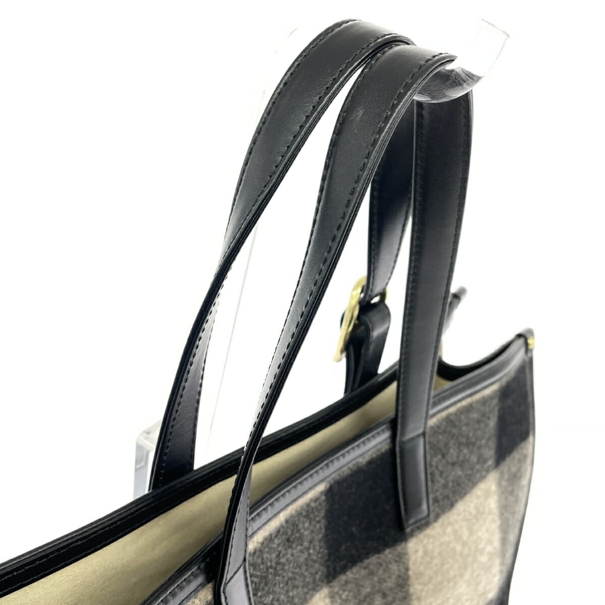 IBIZA Ibiza Pueblo Excellent Condition Bishu Wool Black/Grey Beige Women's 4