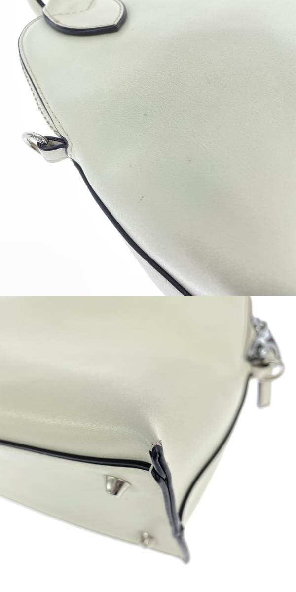 Adam et Rope` 2WAY Bag PVC White Ladies 7