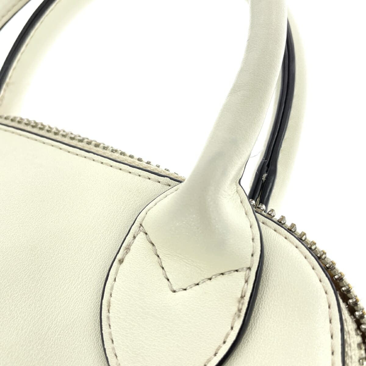 Adam et Rope` 2WAY Bag PVC White Ladies 8