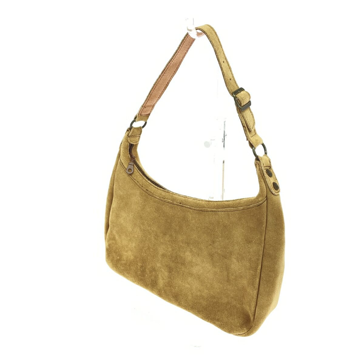 Minnetonka One Shoulder Bag Fringe Leather Beige Women's 3