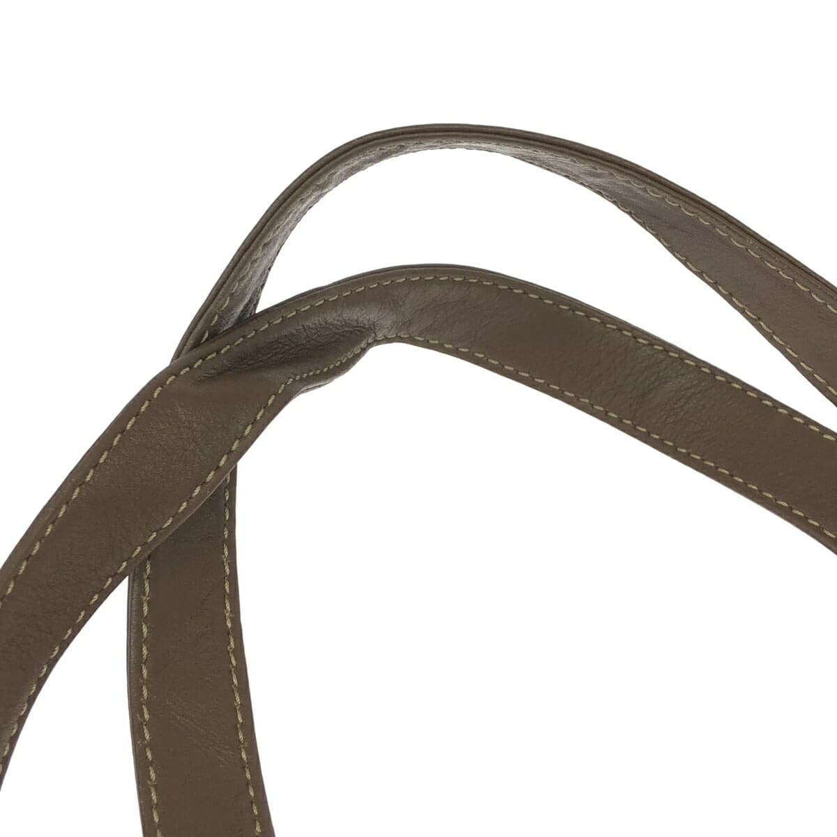 Borbonese Large Tote Bag Quail Pattern / Leather Brown Women's 7