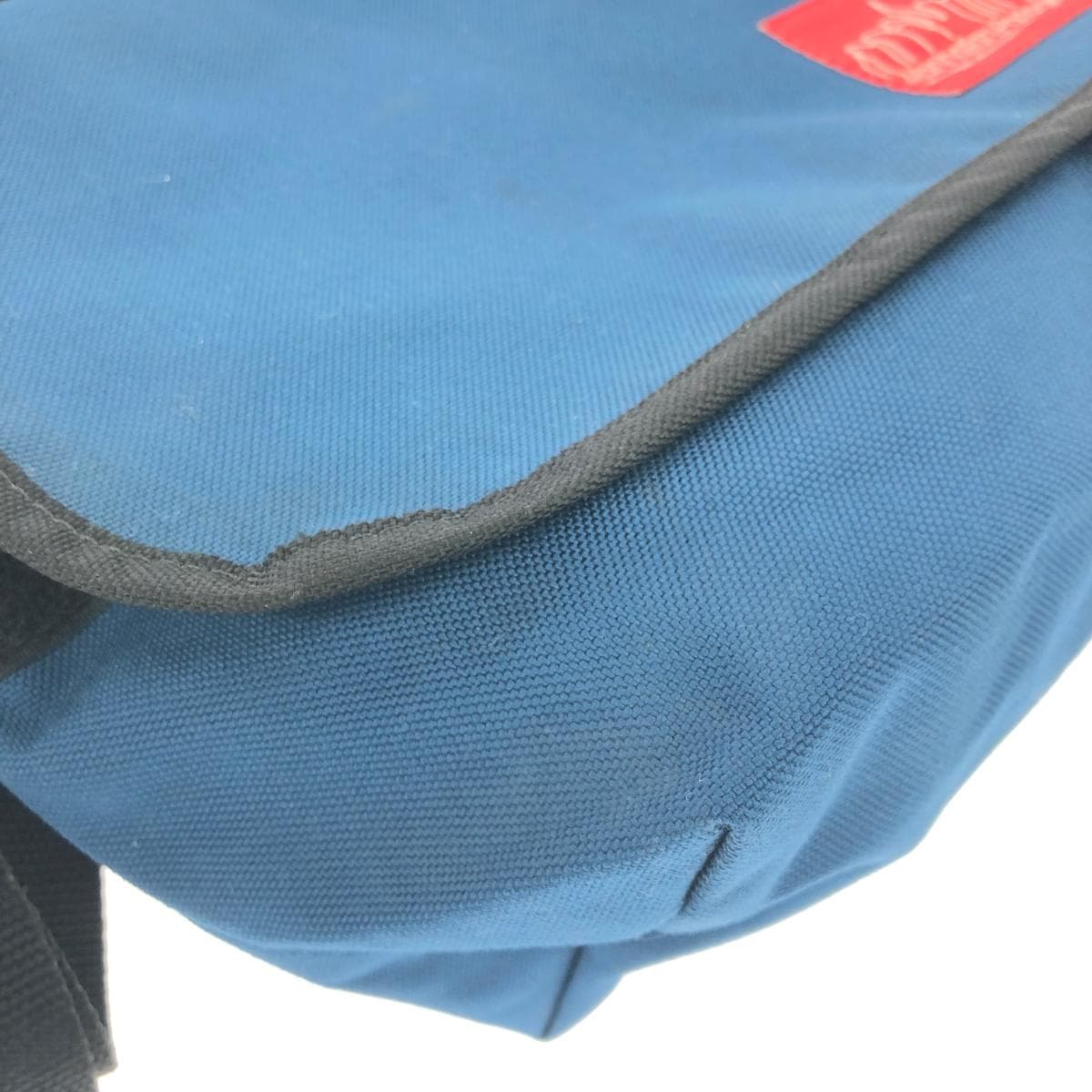 Manhattan Portage messenger bag logo Cordura nylon blue unisex 7