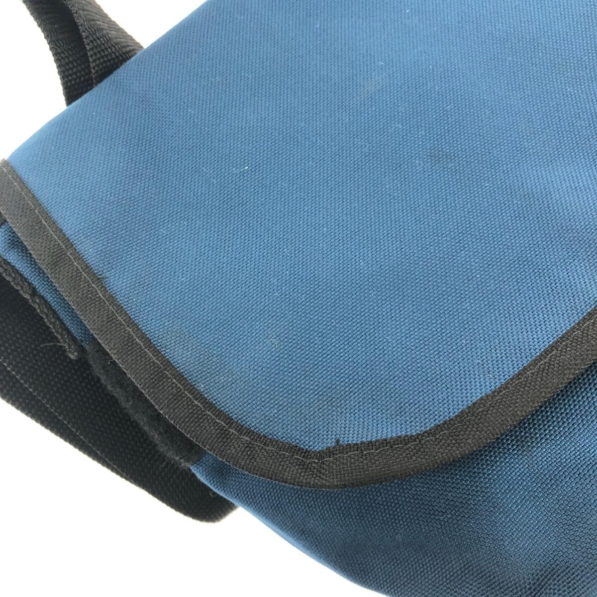 Manhattan Portage messenger bag logo Cordura nylon blue unisex 8
