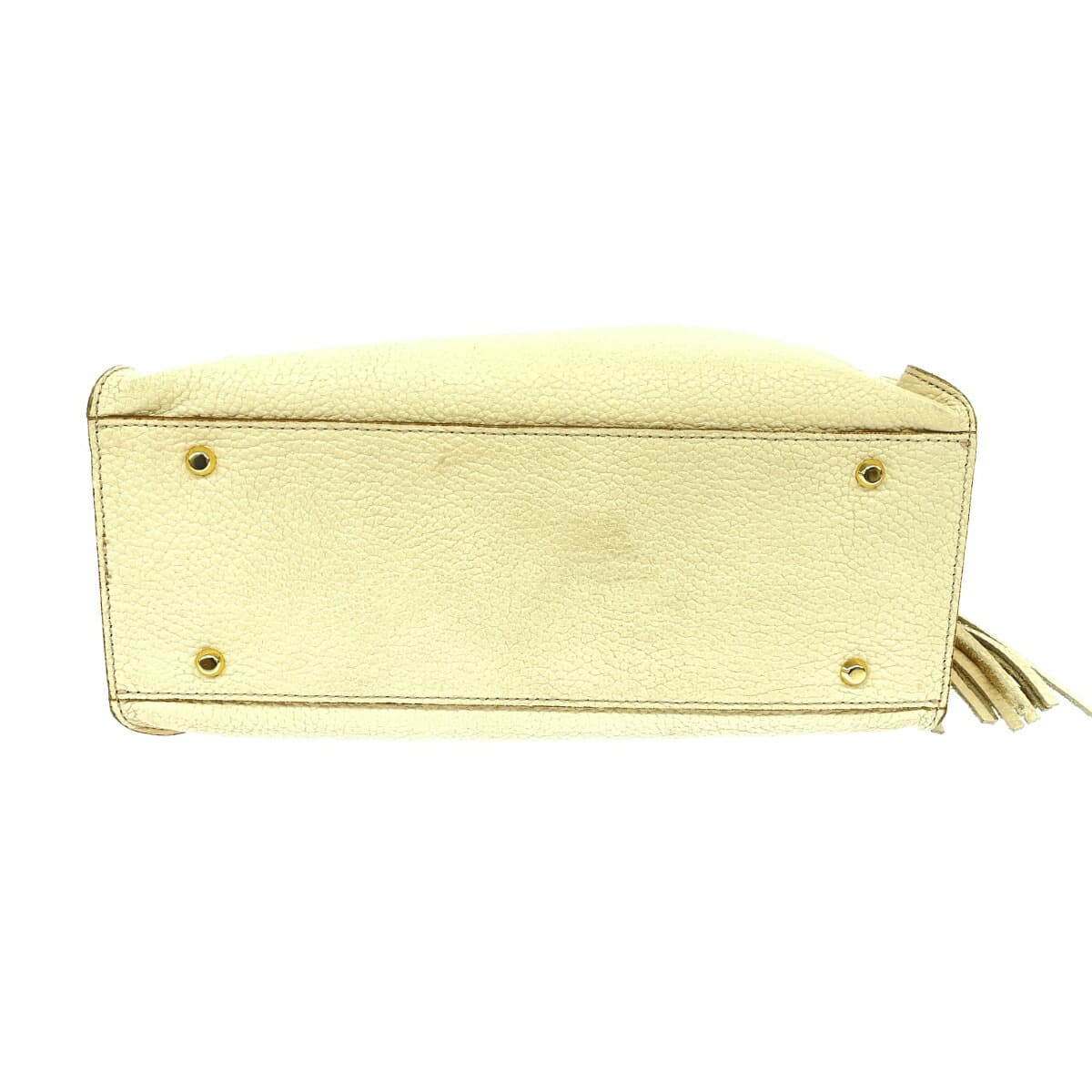 IANNE 2WAY Bag Olivia Good Condition Leather White Women's 5