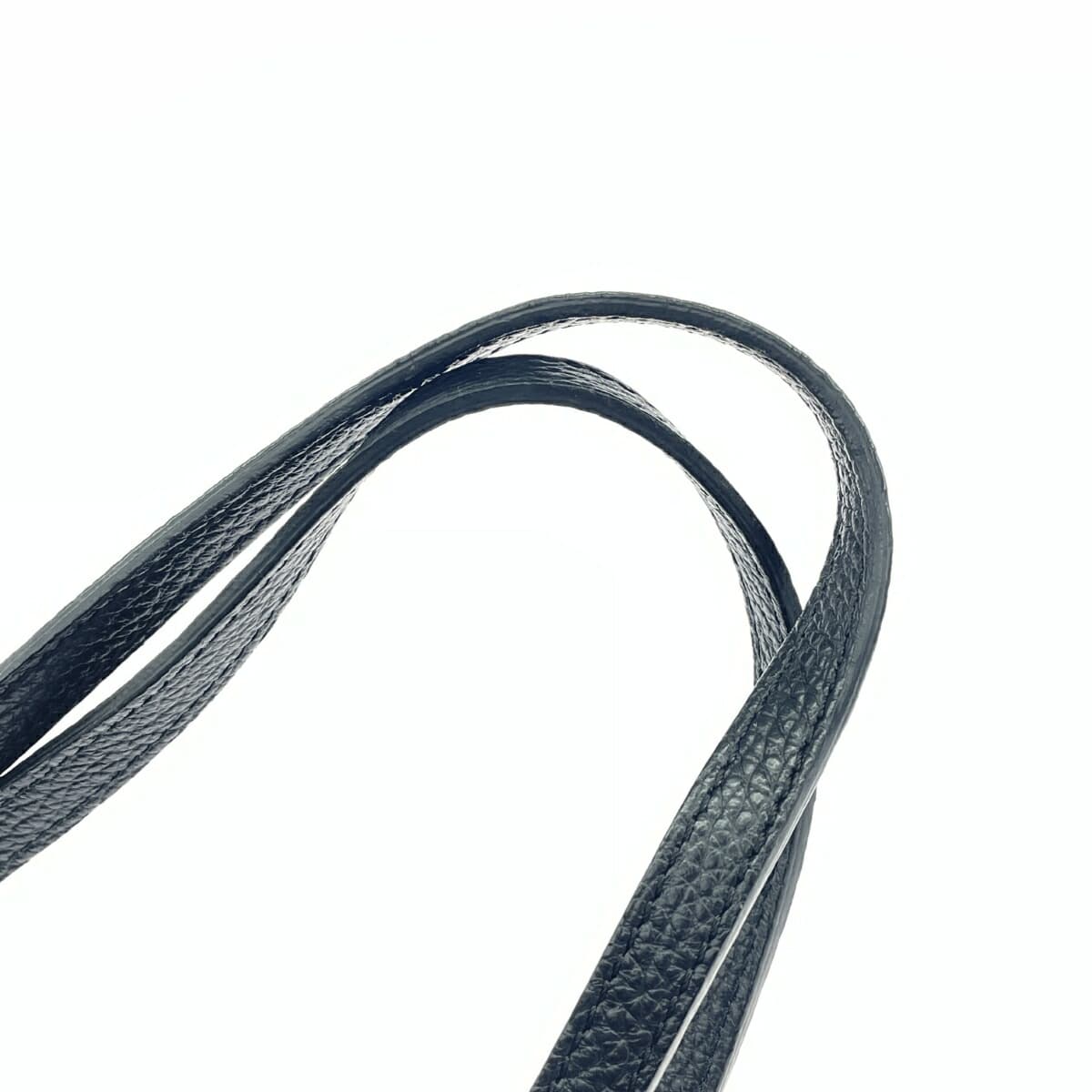 Braccialini tote bag, hair-on-hide/suede/leather, black, for women 5