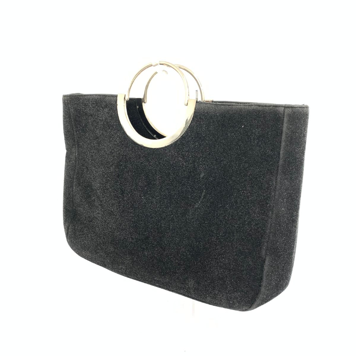 NINA RICCI Handbag Circle Handle Black Ladies 3