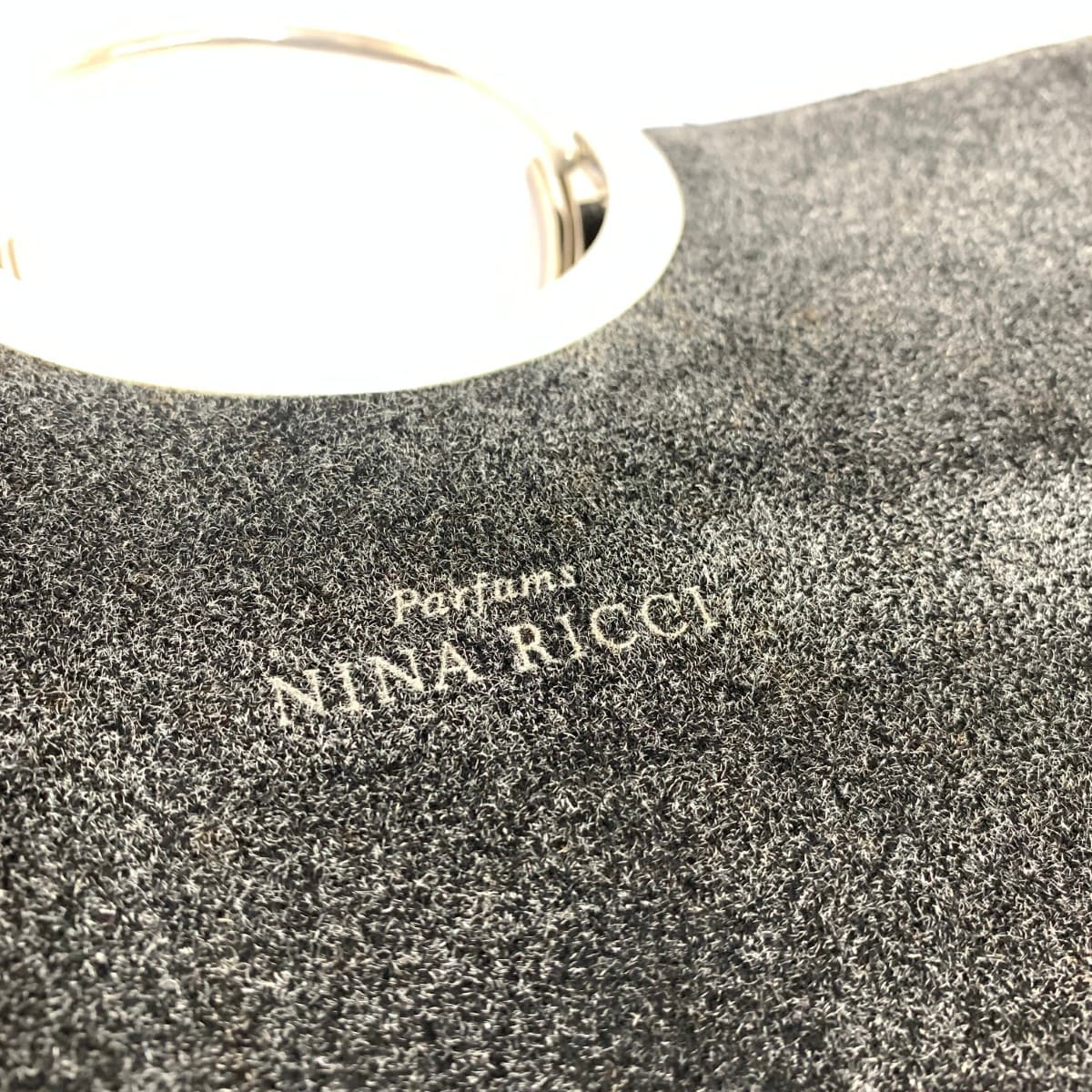 NINA RICCI Handbag Circle Handle Black Ladies 6