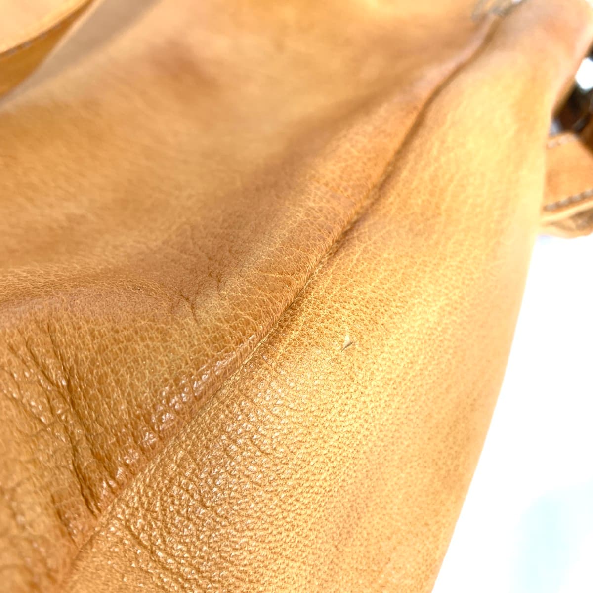 Margaret Howell Tote Bag Leather Camel Brown Women's 10