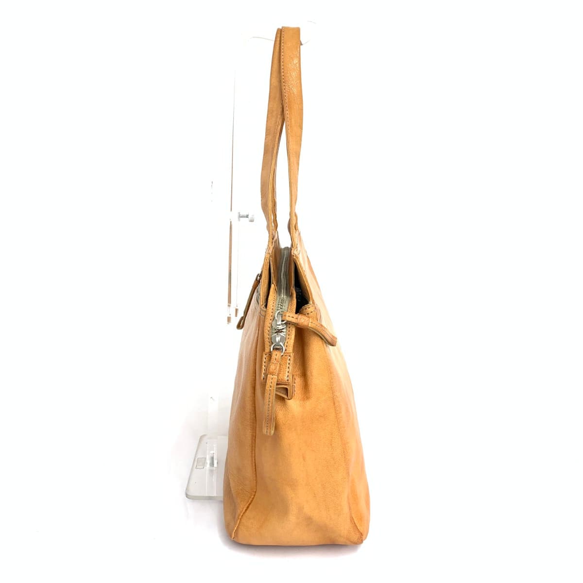 Margaret Howell Tote Bag Leather Camel Brown Women's 2
